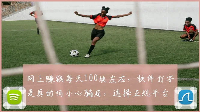 网上赚钱每天100块左右，软件打字是真的吗小心骗局，选择正规平台